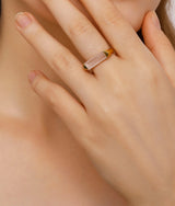 Juno Rose Quartz Ring