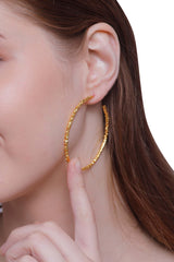 Aurelia Sterling  Hoop Earrings