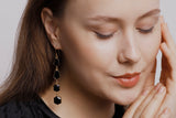 Zoe Black Onyx Earrings