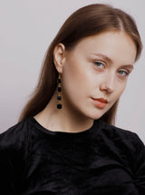 Zoe Black Onyx Earrings