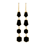 Zoe Black Onyx Earrings