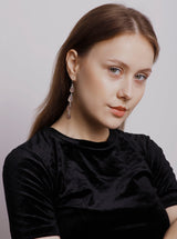 Zoe Rose Quartz Earrings