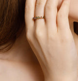 Mala Rose Quartz Ring