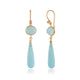 Allara Aqua Chalcedony Earrings