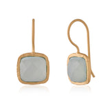 Inaya Aqua Chalcedony Earrings