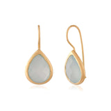 Valencia Aqua Chalcedony Earrings