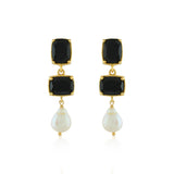 Brille Eclipse Earrings In Black