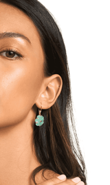 Asteria Aqua Chalcedony Earrings