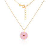 Asteria Rose Quartz Necklace