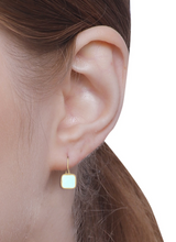 Inaya Aqua Chalcedony Earrings