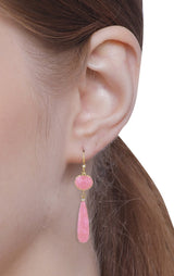 Allara Rose Quartz Earrings