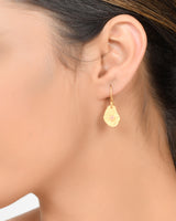 Zohra Rose Quartz Earrings