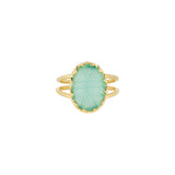 Anthea Aqua Chalcedony Ring