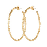 Aurelia Sterling  Hoop Earrings