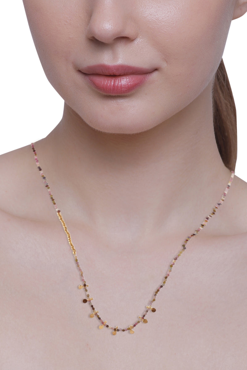 Vama | Elegant Necklace | Metal-Sterling Silver | Finish-Shiny