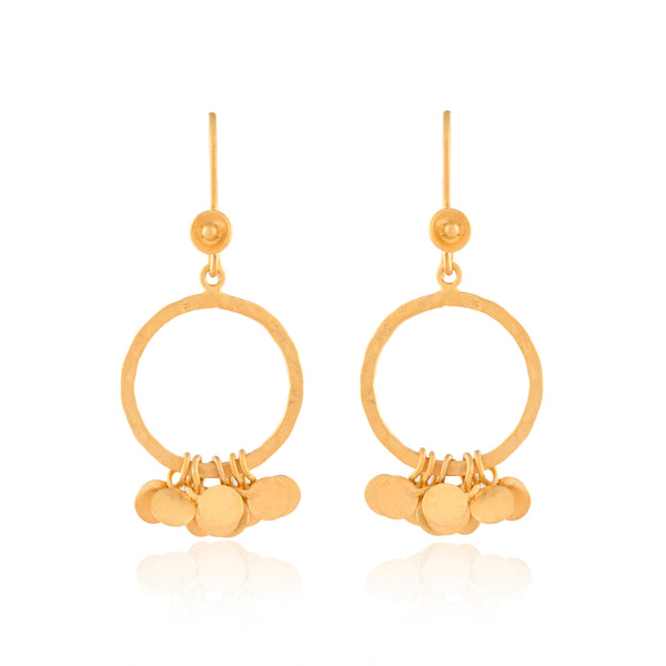 Vama | Zarin Earrings | Metal-Sterling Silver | Finish-Matt