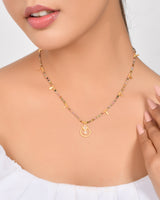 Vama | Khadija necklace | Metal-Sterling Silver | Stone-Multi Tourmaline | Finish-Shiny